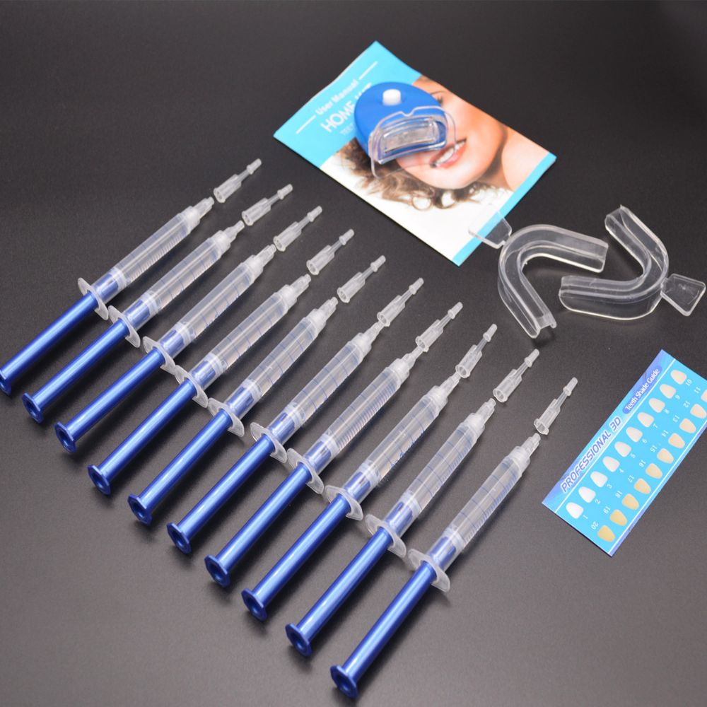 Teeth Whitening Opalescence - Zahnaufhellungsgel-Set, Mundhygiene-Pflege, Zahnaufhellungswerkzeug, gefiltes Licht, entfernt
