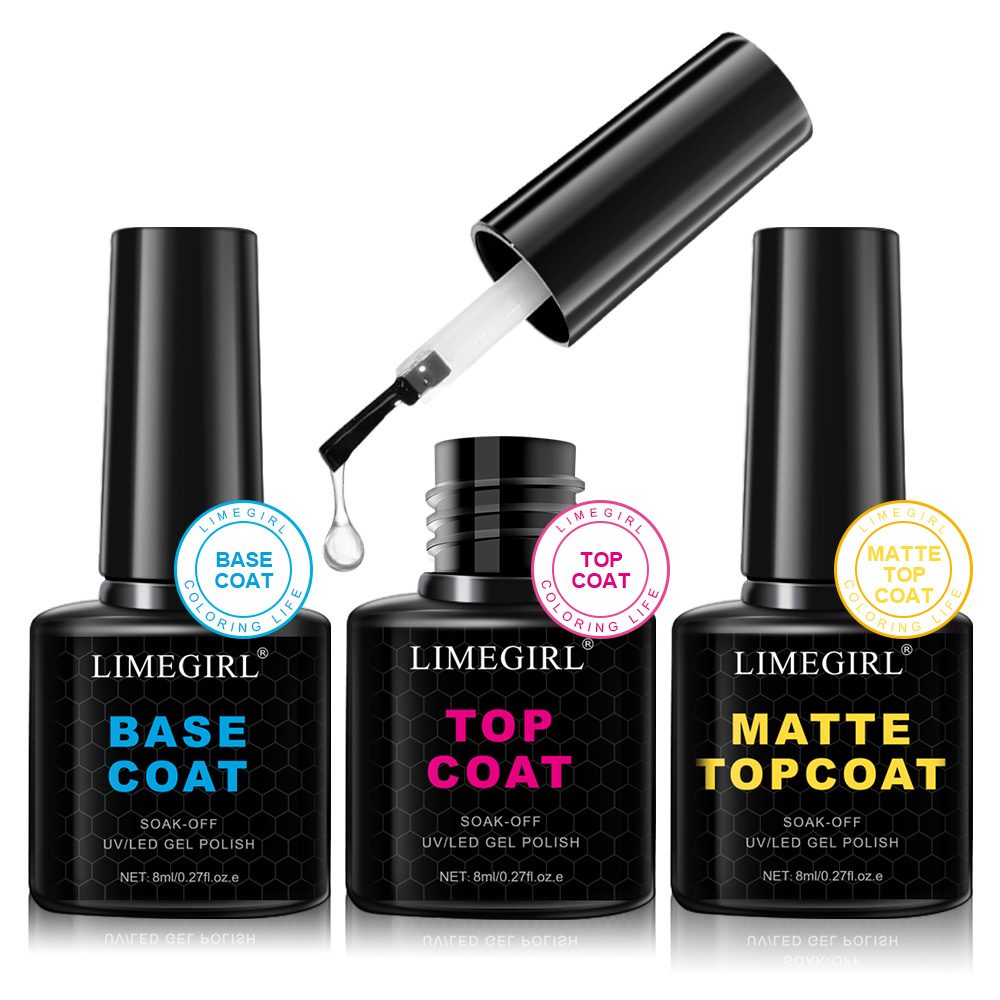 Uv Whitening Kit - LIMEGIRL 3 Stück/Set Nail Art Soaking