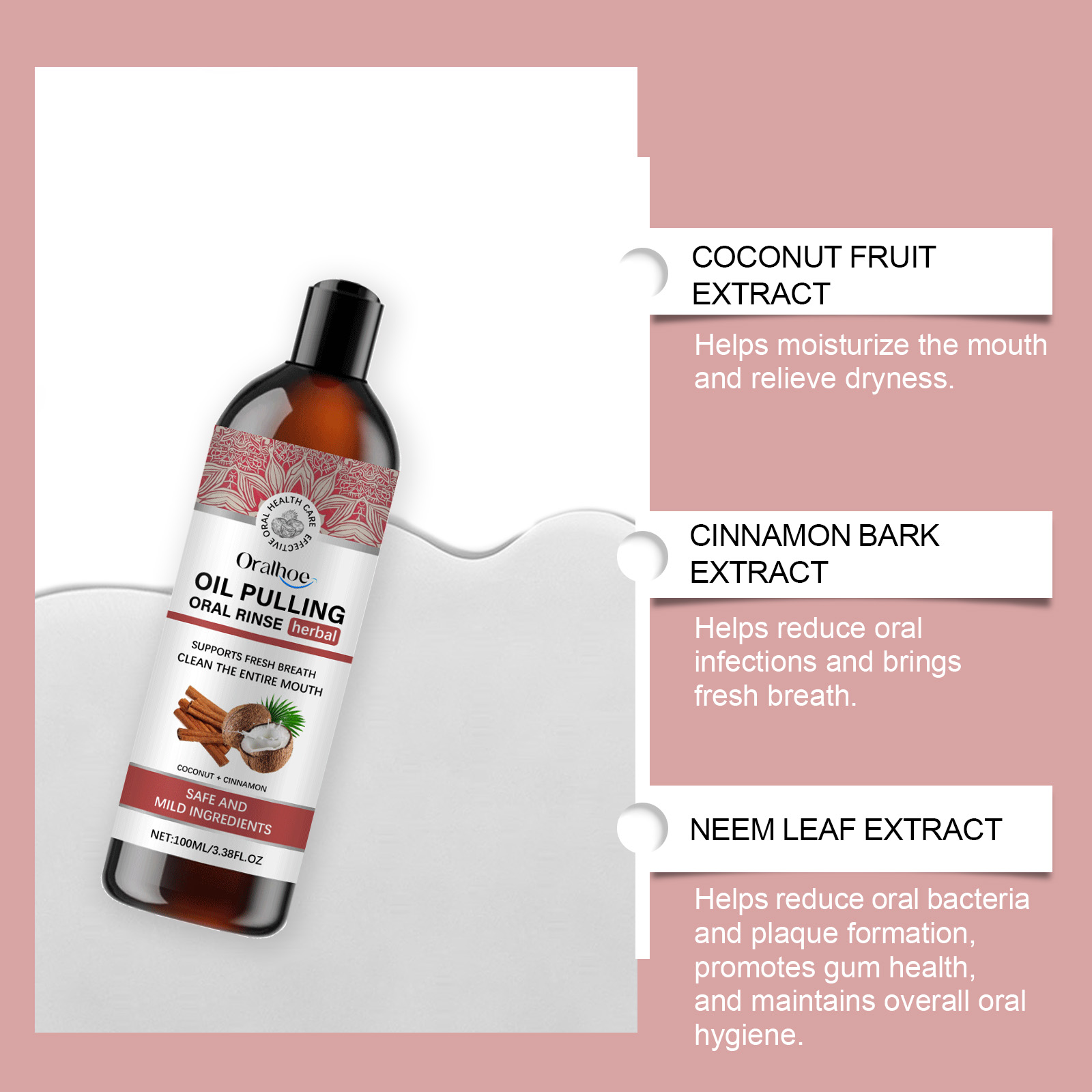 Kokosnuss-Ziehöl, Mundwasser,  – Teeth Whitening With Coconut Oil Bewertung und Preis