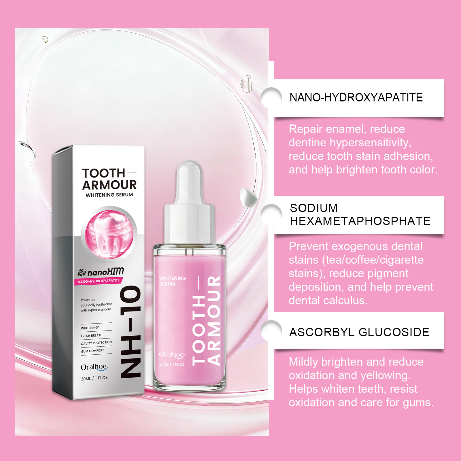 Zahnaufhellungs-Serum mit Nano – Enamel Repair Serum Bewertung und Preis