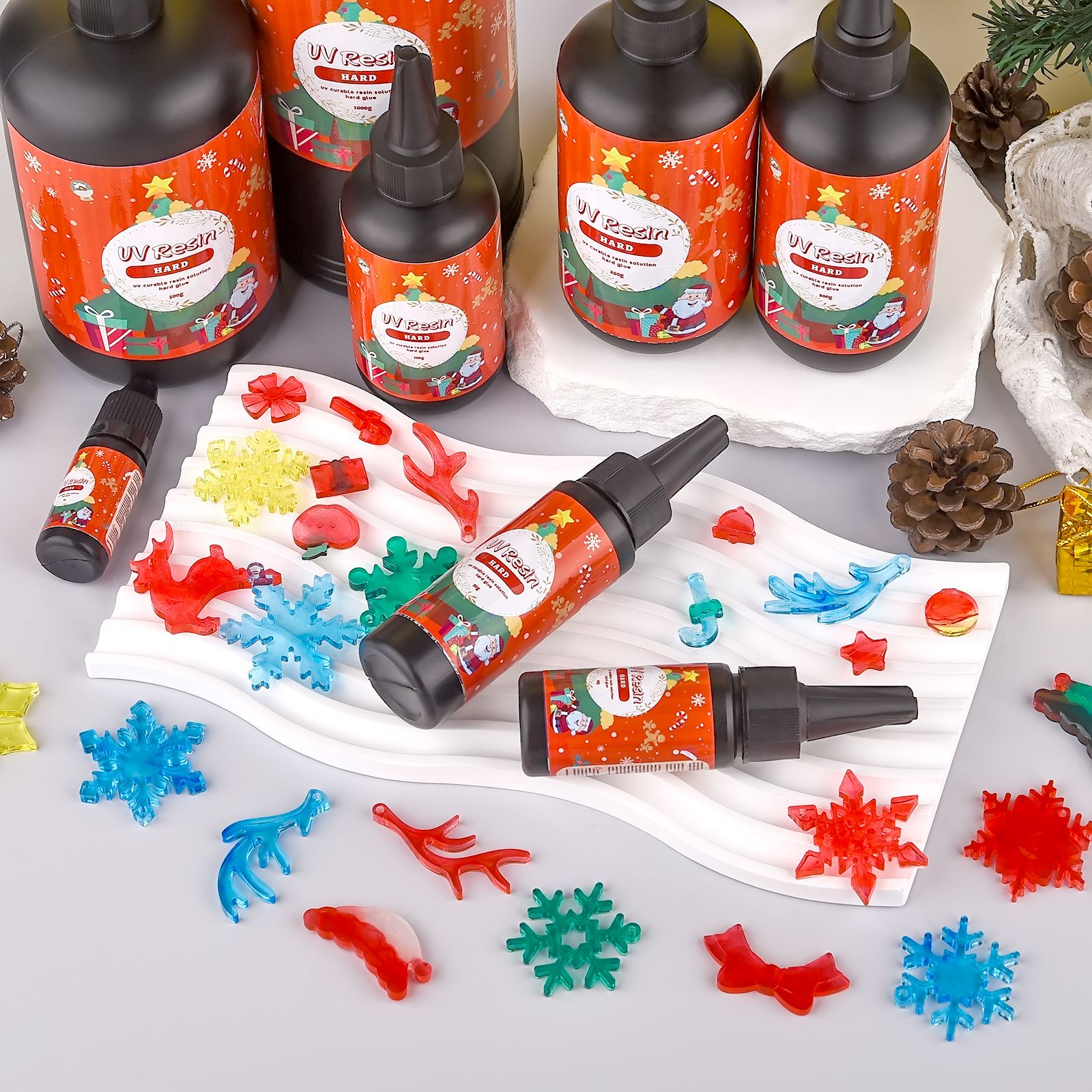 Bulk UV-Harz kristall klar gro – Uv Whitening Kit Bewertung und Preis