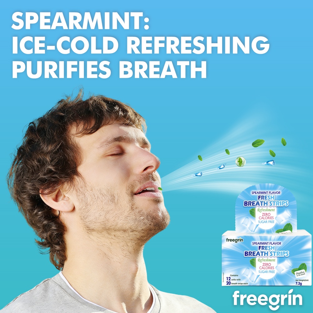 FREEGRIN Spearmint-Geschmack F – Teeth Whitening Fast Bewertung und Preis