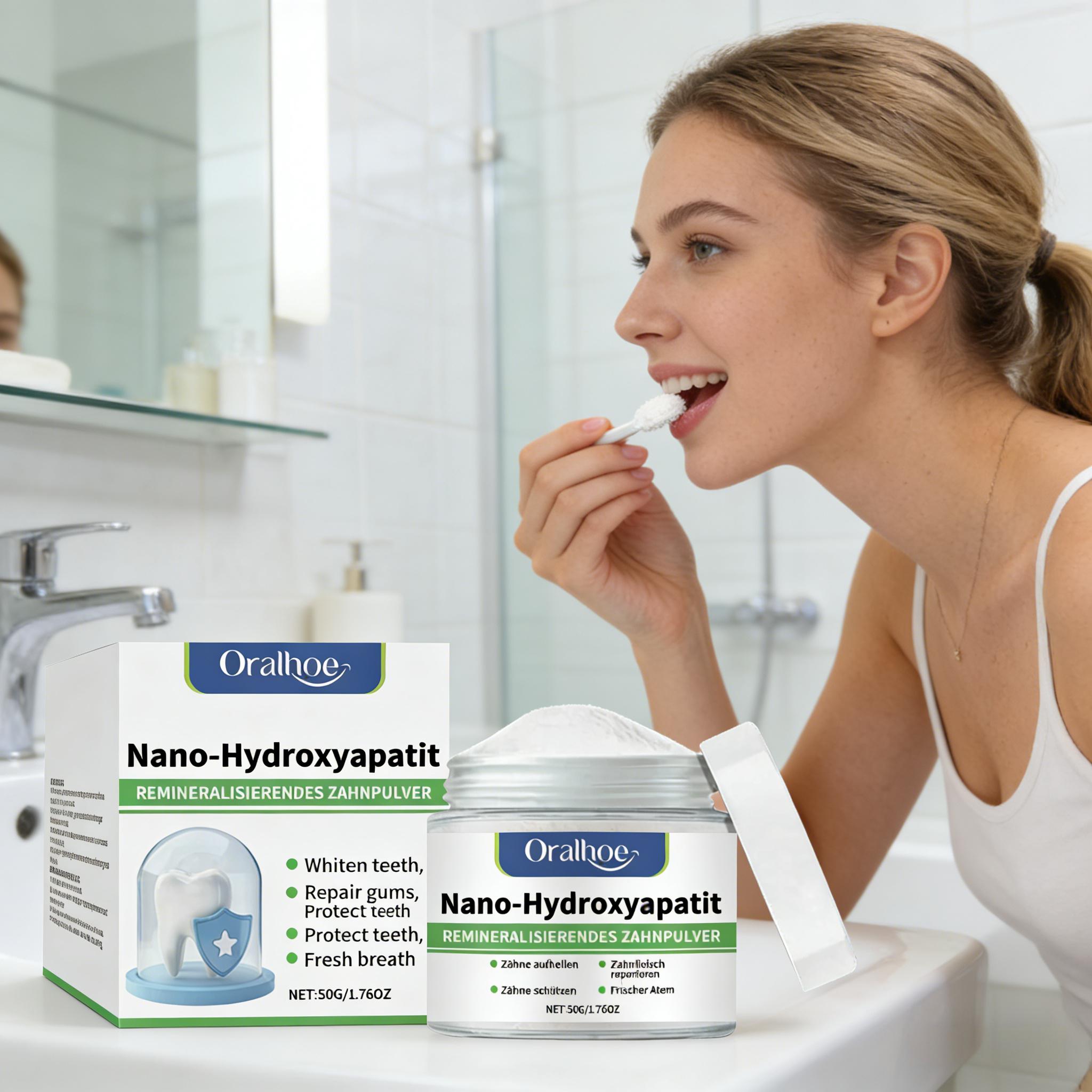 Oralhoe Zahnaufhellungspulver  – Teeth Whitening Q&M Bewertung und Preis