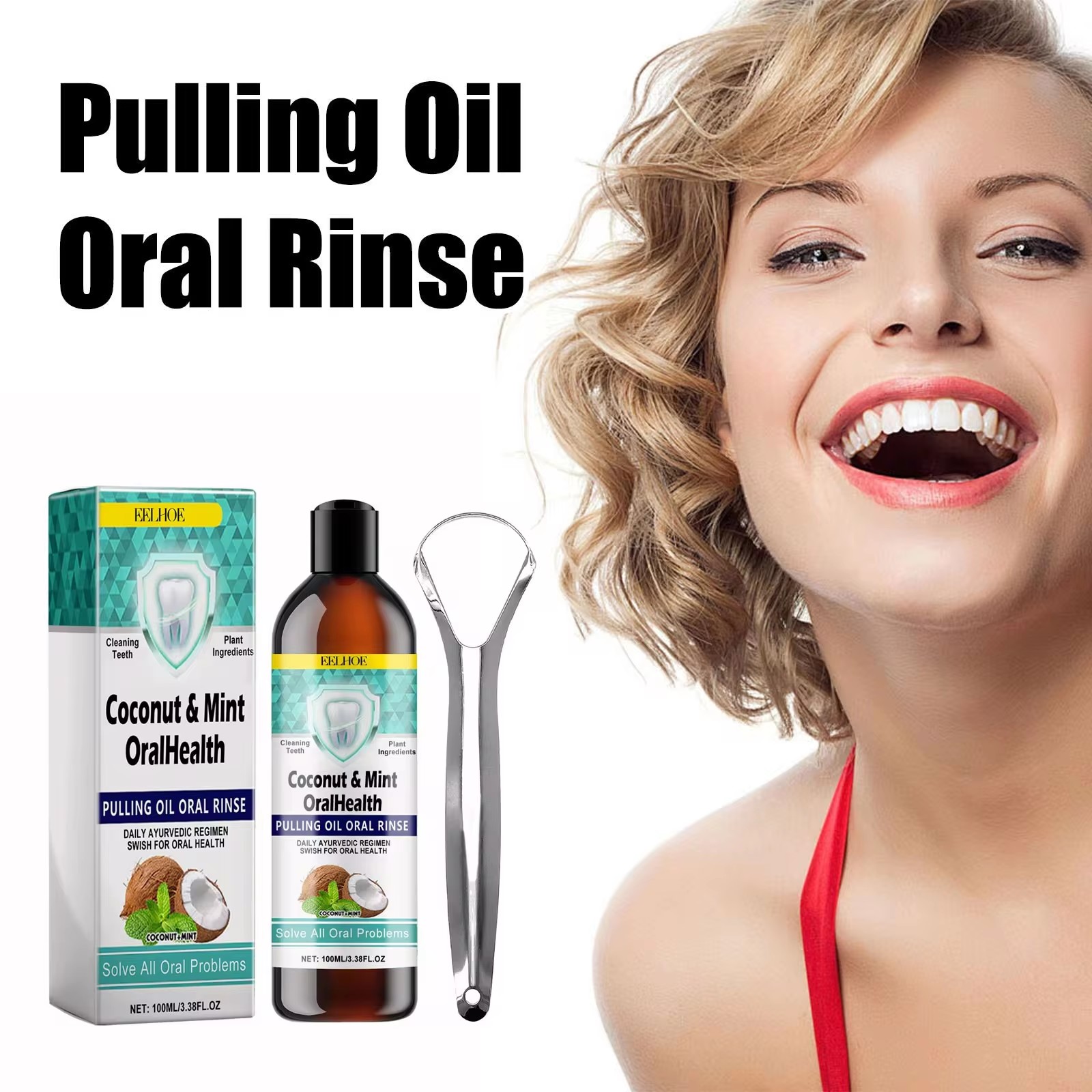EELHOE Minze Kokosnussöl Ziehe – Teeth Whitening With Coconut Oil Bewertung und Preis