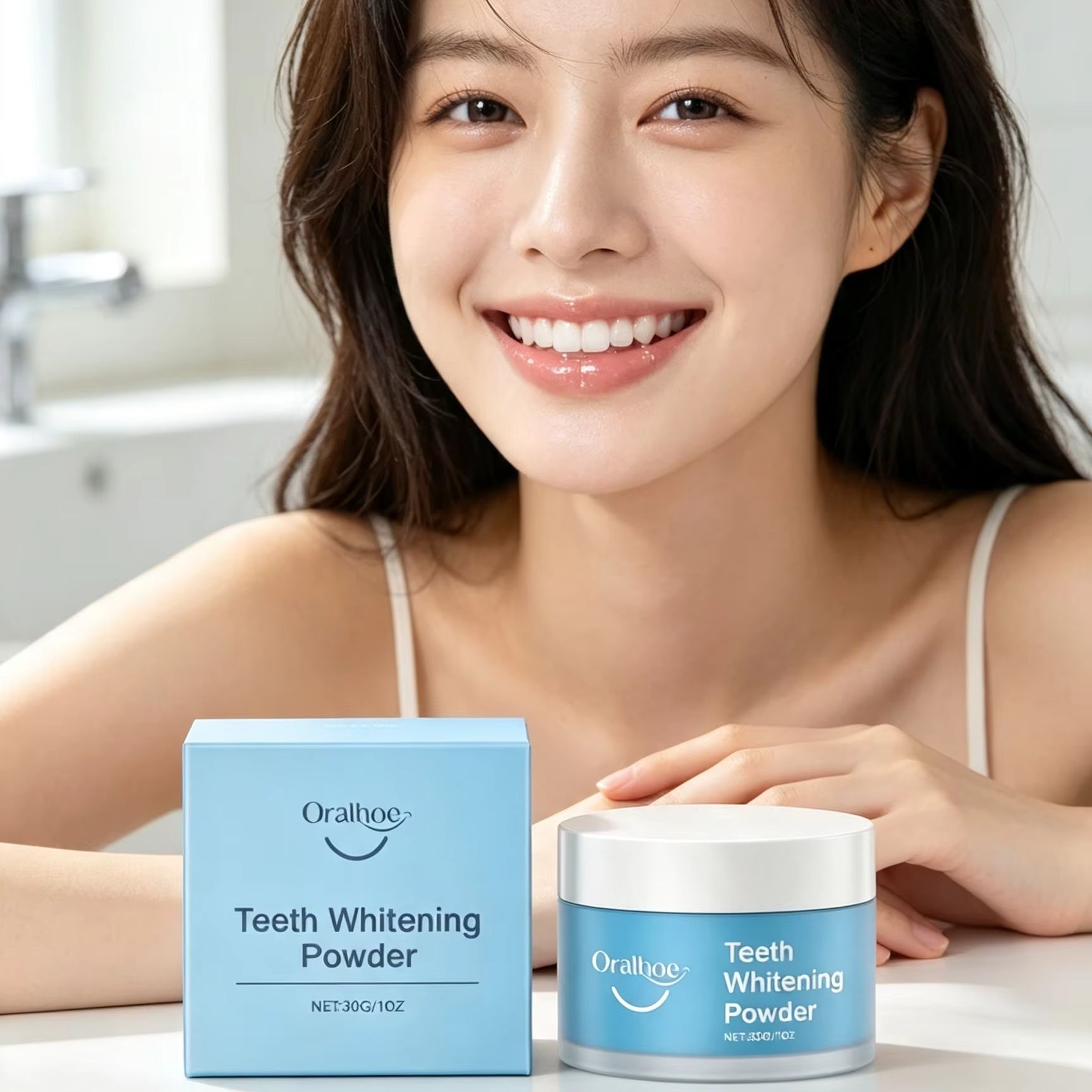 Oralhoe Zahnpulver zum Zähnepu – Teeth Whitening Zimba Bewertung und Preis
