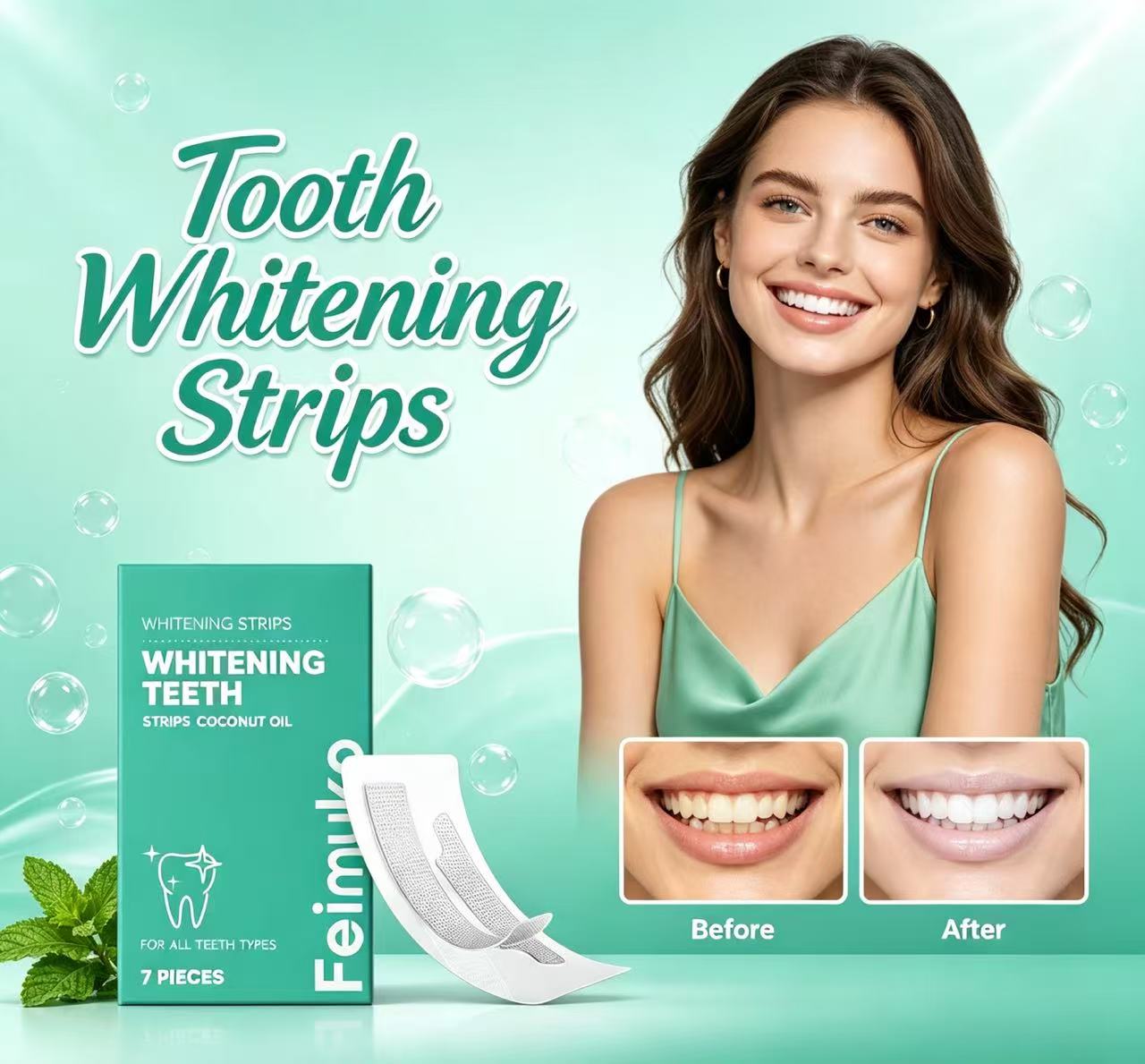 Kokosöl-Zahnaufhellungsstreife – Teeth Whitening With Coconut Oil Bewertung und Preis