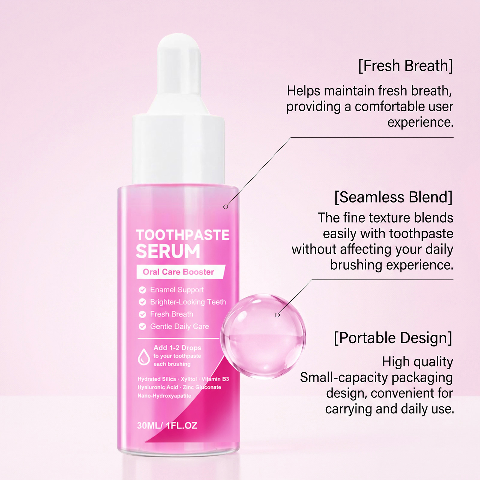 Zahnpflegeflüssigkeit, Mundess – Enamel Repair Serum Bewertung und Preis