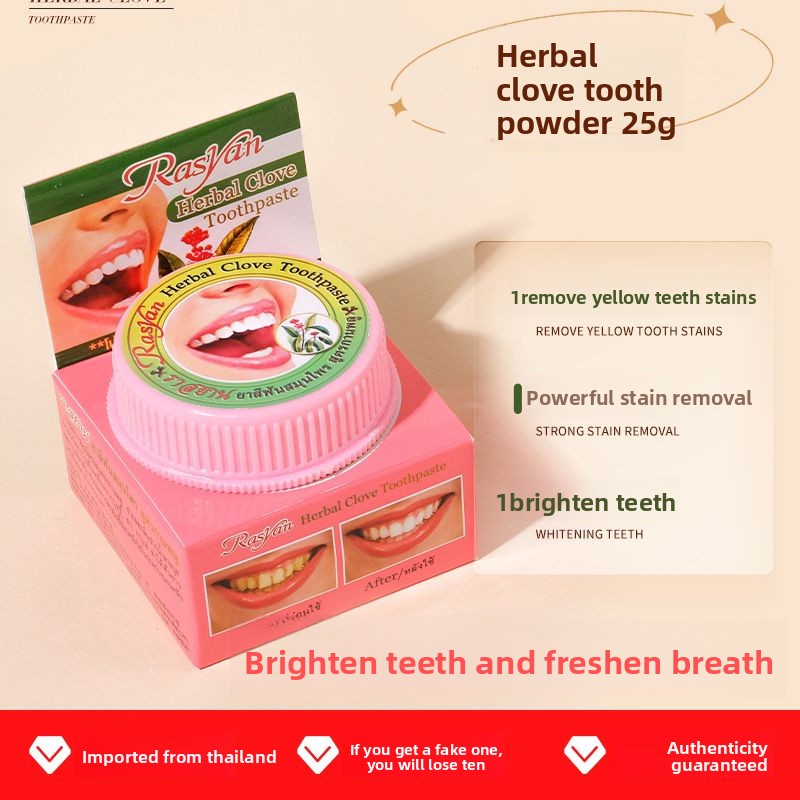 Thailändisches Nelken-/Kokos-Z – Teeth Whitening Q&M Bewertung und Preis